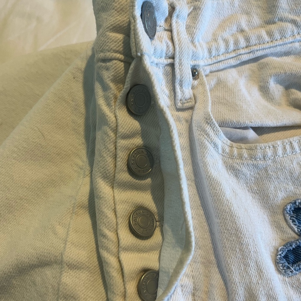 Pacsun flower jeans🐳 - Picture 6 of 8